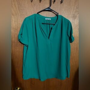 Emerald Green Pleione Blouse